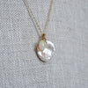 Keishi Pearl & Opal Necklace